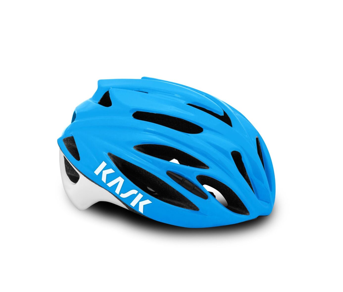 kask blauw