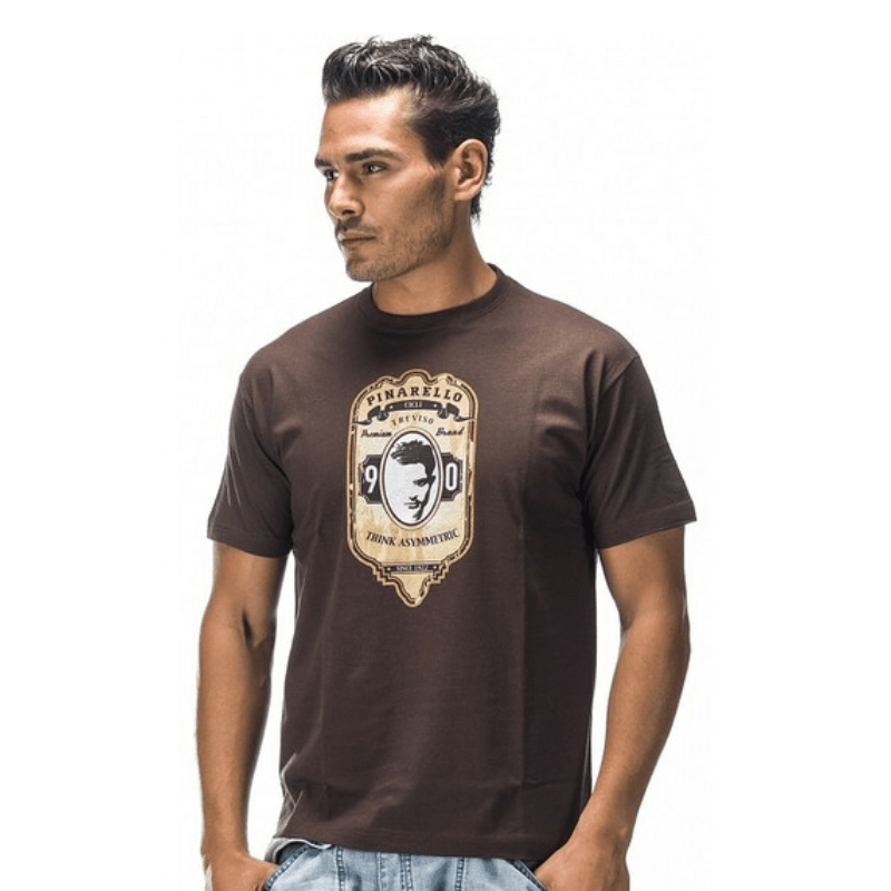 Pinarello – T-Shirt Premium Brand (Bruin)