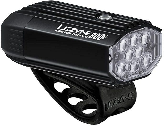 LEZYNE MICRO DRIVE 800+ voor SATIN BLACK